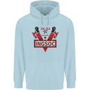 INGSOC George Orwell English Socialism 1994 Childrens Kids Hoodie Light Blue