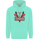 INGSOC George Orwell English Socialism 1994 Childrens Kids Hoodie Peppermint