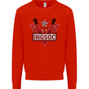 INGSOC George Orwell English Socialism 1994 Kids Sweatshirt Jumper Bright Red