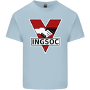 INGSOC George Orwell English Socialism 1994 Kids T-Shirt Childrens Light Blue