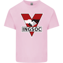 INGSOC George Orwell English Socialism 1994 Kids T-Shirt Childrens Light Pink