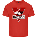 INGSOC George Orwell English Socialism 1994 Kids T-Shirt Childrens Red