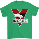 INGSOC George Orwell English Socialism 1994 Mens T-Shirt Cotton Gildan Irish Green
