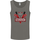 INGSOC George Orwell English Socialism 1994 Mens Vest Tank Top Charcoal