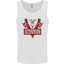 INGSOC George Orwell English Socialism 1994 Mens Vest Tank Top White