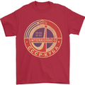 INTERKOSMOS Logo CCCP  Soviet Space USSR Mens T-Shirt Cotton Gildan Red