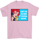 I Don't See Him Football Player Team Funny Mens T-Shirt Cotton Gildan Light Pink
