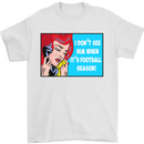 I Don't See Him Football Player Team Funny Mens T-Shirt Cotton Gildan White