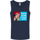 I Don't See Him Rugby Player Union Funny Mens Vest Tank Top Navy Blue