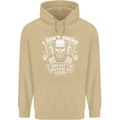 I Don't Snore I'm Driving My Lorry Driver Mens 80% Cotton Hoodie Sand