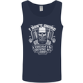 I Don't Snore I'm Driving My Lorry Driver Mens Vest Tank Top Navy Blue