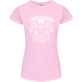 I Don't Snore I'm Driving My Lorry Driver Womens Petite Cut T-Shirt Light Pink