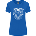 I Don't Snore I'm Driving My Lorry Driver Womens Wider Cut T-Shirt Royal Blue