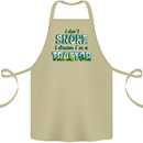 I Dont Snore I Dream Tractor Farmer Farming Cotton Apron 100% Organic Khaki