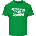 I Drive at 88mph Just in Case Funny Mens Cotton T-Shirt Tee Top Irish Green