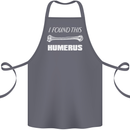 I Found This Humerus Funny Slogan Cotton Apron 100% Organic Steel
