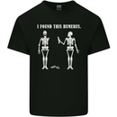I Found This Humerus Funny Slogan Humorous Mens Cotton T-Shirt Tee Top Black