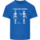 I Found This Humerus Funny Slogan Humorous Mens Cotton T-Shirt Tee Top Royal Blue