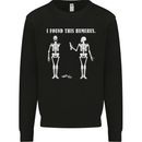 I Found This Humerus Funny Slogan Humorous Mens Sweatshirt Jumper Black
