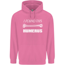 I Found This Humerus Funny Slogan Mens 80% Cotton Hoodie Azelea
