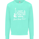 I Got a Guitar for My Wife Funny Guitarist Mens Sweatshirt Jumper Peppermint