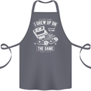 I Grew up on the Gamer Funny Gaming Cotton Apron 100% Organic Steel