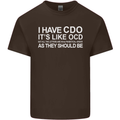 I Have OCD Funny Slogan Mens Cotton T-Shirt Tee Top Dark Chocolate