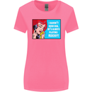 I Haven't Seen Him Playing Rugby Funny Womens Wider Cut T-Shirt Azalea