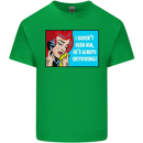 I Haven't Seen Him Skydiving Skydiver Funny Mens Cotton T-Shirt Tee Top Irish Green