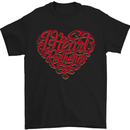 I Heart Red Heads Ginger Hair Funny Mens T-Shirt Cotton Gildan Black