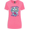 I Know I'm Crazy Funny Bird Slogan Womens Wider Cut T-Shirt Azalea