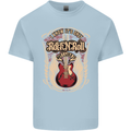 I Know It’s Only Rock ’n’ Roll Music Guitar Mens Cotton T-Shirt Tee Top Light Blue