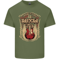 I Know It’s Only Rock ’n’ Roll Music Guitar Mens Cotton T-Shirt Tee Top Military Green