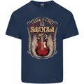I Know It’s Only Rock ’n’ Roll Music Guitar Mens Cotton T-Shirt Tee Top Navy Blue