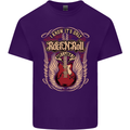 I Know It’s Only Rock ’n’ Roll Music Guitar Mens Cotton T-Shirt Tee Top Purple
