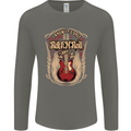 I Know It’s Only Rock ’n’ Roll Music Guitar Mens Long Sleeve T-Shirt Charcoal