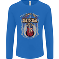 I Know It’s Only Rock ’n’ Roll Music Guitar Mens Long Sleeve T-Shirt Royal Blue