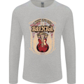 I Know It’s Only Rock ’n’ Roll Music Guitar Mens Long Sleeve T-Shirt Sports Grey