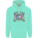 I Love You America 4th of July USA Flag Childrens Kids Hoodie Peppermint