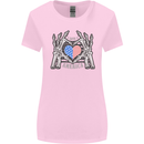 I Love You America 4th of July USA Flag Womens Wider Cut T-Shirt Light Pink