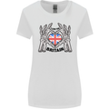 I Love You Great Britain Union Jack Flag UK Womens Wider Cut T-Shirt White