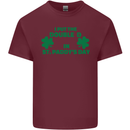 I Put the DD in St. Paddy's Day Funny Boobs Mens Cotton T-Shirt Tee Top Maroon