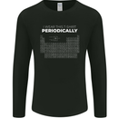 I Wear This Periodically Funny Geek Nerd Mens Long Sleeve T-Shirt Black