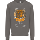 I'd Rather Be Someone's Whiskey Funny Mens Sweatshirt Jumper Charcoal