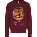 I'd Rather Be Someone's Whiskey Funny Mens Sweatshirt Jumper Maroon
