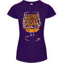 I'd Rather Be Someone's Whiskey Funny Womens Petite Cut T-Shirt Purple