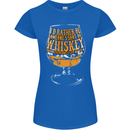 I'd Rather Be Someone's Whiskey Funny Womens Petite Cut T-Shirt Royal Blue
