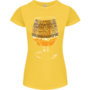 I'd Rather Be Someone's Whiskey Funny Womens Petite Cut T-Shirt Yellow