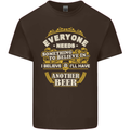 I'll Have Another Beer Funny Alcohol Mens Cotton T-Shirt Tee Top Dark Chocolate