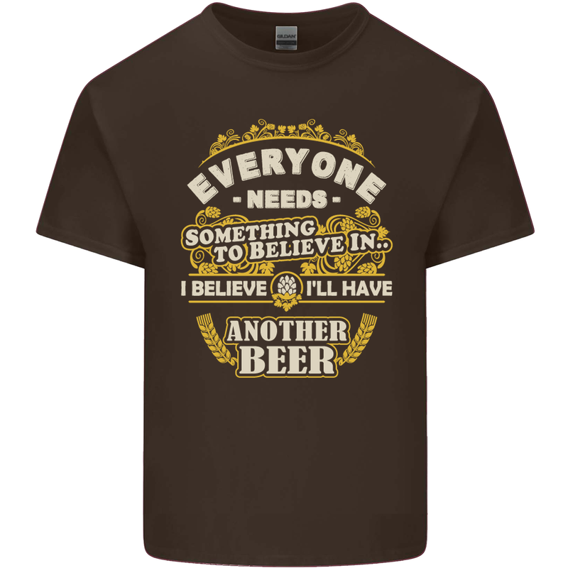 I'll Have Another Beer Funny Alcohol Mens Cotton T-Shirt Tee Top Dark Chocolate